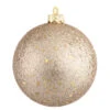 10 Inch Champagne Sequin Ball Christmas Ornament -Winter Decor Hub n592538dq