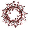 22 Inch Red And Burgundy Mixed Berry Wreath
