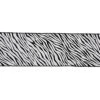 30 Foot Zebra Velvet Ribbon -Winter Decor Hub q130112