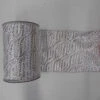 30 Foot White And Silver Zebra Ribbon 2.5 Inch Width -Winter Decor Hub q142393