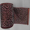 30 Foot Red Lame Velvet Black Leopard Ribbon 2.5 Inch Width -Winter Decor Hub q143630