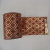 30 Foot Gold And Copper Diamond Lame Ribbon 2.5 Inch Width 2 30 Foot Gold And Copper Diamond Lame Ribbon 2.5 Inch Width -Winter Decor Hub q145576