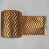 30 Foot Gold And Copper Chevron Lame Ribbon 2.5 Inch Width -Winter Decor Hub q145713