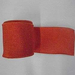 30 Foot Orange Sparkle Burlap Ribbon 4 Inch Width 3 30 Foot Orange Sparkle Burlap Ribbon 4 Inch Width