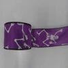 30 Foot Purple Skeleton Glow In The Dark Ribbon 2.5 Inch Width