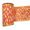 30 Foot Candy COrnament In The Dark Ribbon 2.5 Inch Width -Winter Decor Hub q147586
