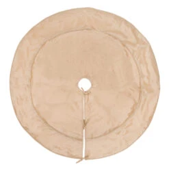 54 Inch Champagne Colorway Christmas Tree Skirt
