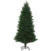 7.5 Foot Oregon Fir Instant Artificial Christmas Tree 600 LED Multi Lights 2 7.5 Foot Oregon Fir Instant Artificial Christmas Tree 600 LED Multi Lights -Winter Decor Hub s130277led