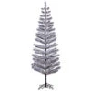 9 Foot Flocked Feather Artificial Christmas Tree Unlit -Winter Decor Hub s150690