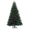 12 Foot Noble Instant Shape Artificial Christmas Tree 1600 LED M5 Italian Multi Color Mini Lights -Winter Decor Hub s151392led