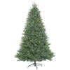 9 Foot Dixon Mixed Pine Artificial Christmas Tree 1,000 DuraLit LED Multi Color Mini Light -Winter Decor Hub s162482